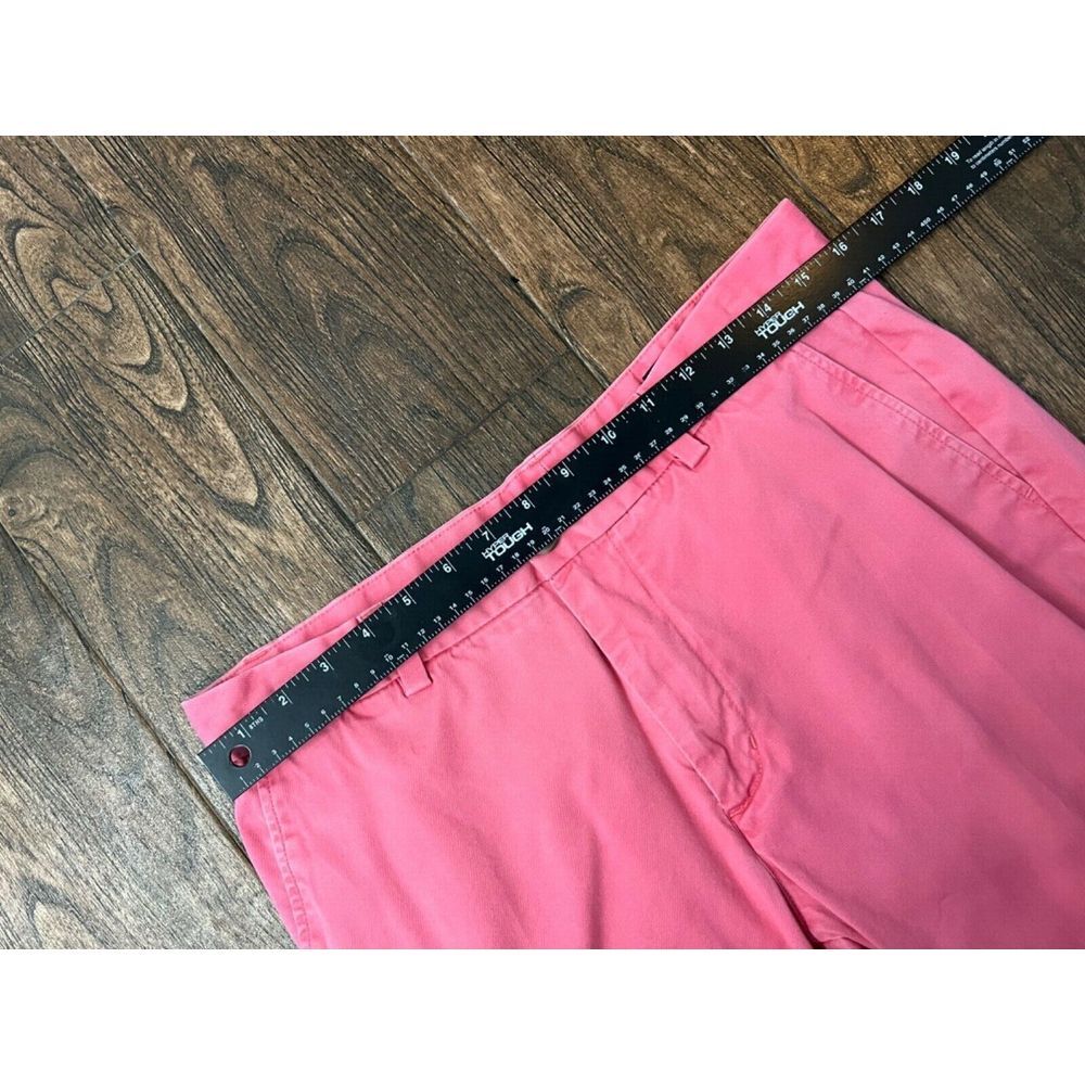 MENS VINEYARD VINES PINK COTTON BREAKER CHINO PANTS 33X32 STRAIGHT LEG PREPPY - Picture 8 of 10